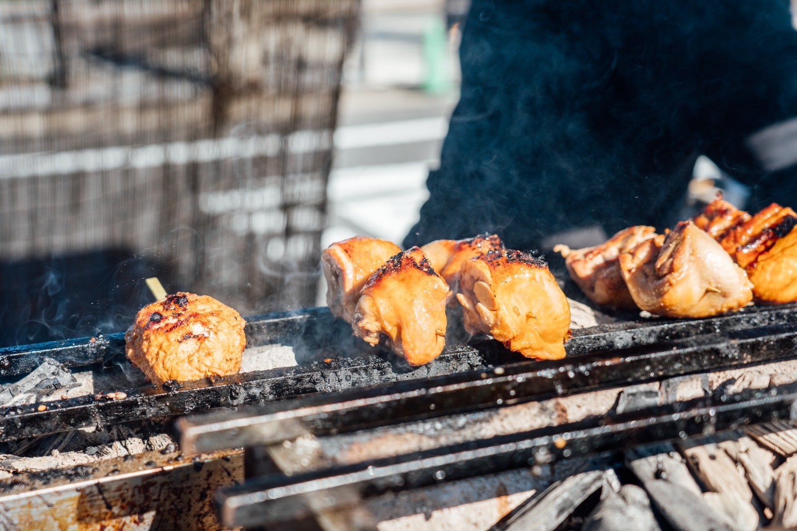 焼き上がりの肉